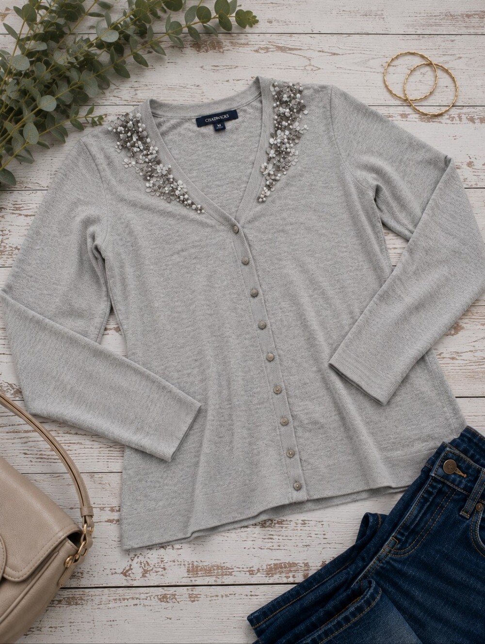 CHADWICKS‎ LIGHTWEIGHT CARDIGAN